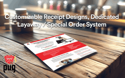 POS: Customizable Receipt Designs, Dedicated Layaway / Special Order System